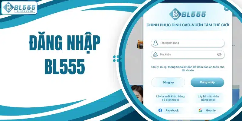 Đăng nhập BL555